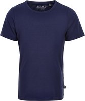 Minymo T-shirt Bamboo Meisjes Viscose Donkerblauw Maat 128