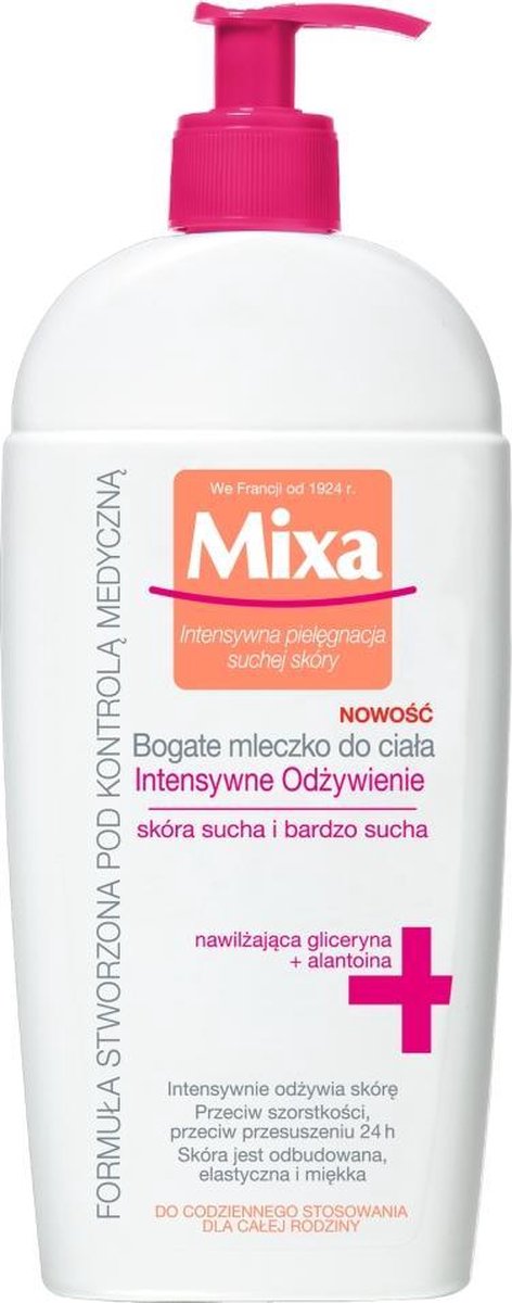 Mixa - Intensive Care Dry Scores Rich Body Milk Intensive Nutrition Scoring Drought And Very Drought 400Ml