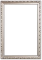 Barok Lijst 50x60 cm Zilver - Abigail