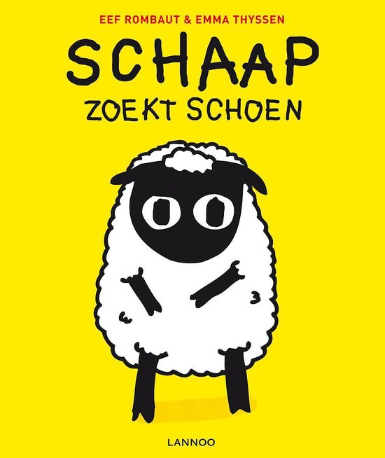 Cover van het boek 'schaap zoekt schoen'