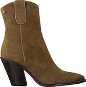 Notre-V Ah42 Enkellaarsjes - Enkelboots - Dames - Taupe - Maat 40