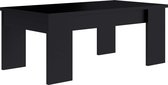 Trasman - Salontafel - Zwart - 50x98x42 cm