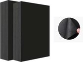 Hoge kwaliteit a4 zwart kraftpapier diy handgemaakt kaarten maken van knutselpapier [150 g/m2 100 stuks zwart]