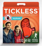 TickLess voor Kinderen / Volwassenen - Oranje/Rood