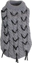 Croci kabeltrui grijs met zwarte veter 40 cm