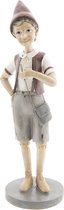 Figurine décorative Pinocchio | 11 * 9 * 30 cm | Multicolore | Plastique | Pinocchio | Clayre & Eef | 6PR2418