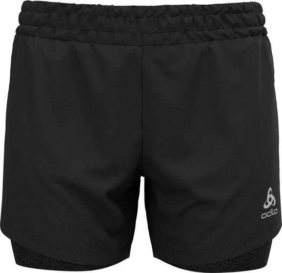 Odlo 2-in-1 Loopshort Easy ZWART - Maat L