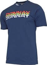 Donnay Heren - T-Shirt Daks - Sportshirt -  Navy - Maat XL