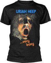 Uriah Heep Heren Tshirt -XXXL- Very 'Eavy Zwart