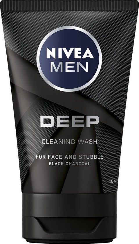 Nivea - Men Deep Clean Face & Beard Wash Facial Cleanser & Beard | bol