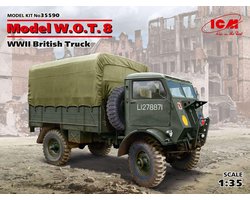 ICM Modelbouwpakket Militaire voertuigen - 35590 Model W.O.T. 8, WWII British Truck Plastic - 1:35 - Modelbouw