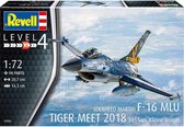 1:72 Revell 03860 F-16 MLU TIGER MEET 2018 31 Sqn. Kleine Brogel Plastic kit