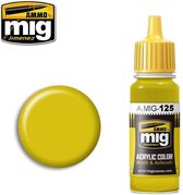 AMMO MIG 0125 Gold Yellow - Acryl Verf flesje