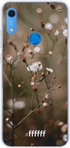 Huawei Y6s Hoesje Transparant TPU Case - Flower Buds #ffffff