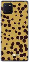 Samsung Galaxy Note 10 Lite Hoesje Transparant TPU Case - Cheetah Print #ffffff