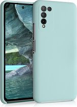 kwmobile telefoonhoesje voor Honor 10X Lite - Hoesje met siliconen coating - Smartphone case in mat mintgroen