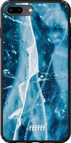 iPhone 8 Plus Hoesje TPU Case - Cracked Ice #ffffff