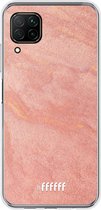 Huawei P40 Lite Hoesje Transparant TPU Case - Sandy Pink #ffffff