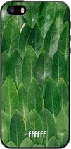 iPhone 5 Hoesje TPU Case - Green Scales #ffffff