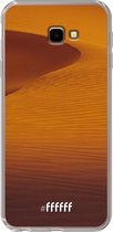 6F hoesje - geschikt voor Samsung Galaxy J4 Plus -  Transparant TPU Case - Sand Dunes #ffffff