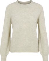 Pieces Dames PCPERLA LS  KNIT NOOS Birch - Maat L