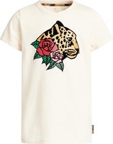 WE Fashion Meisjes T shirt met glitterprint