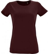 SOLS Dames/dames Regent Fit T-Shirt met korte mouwen (Heide Khaki)