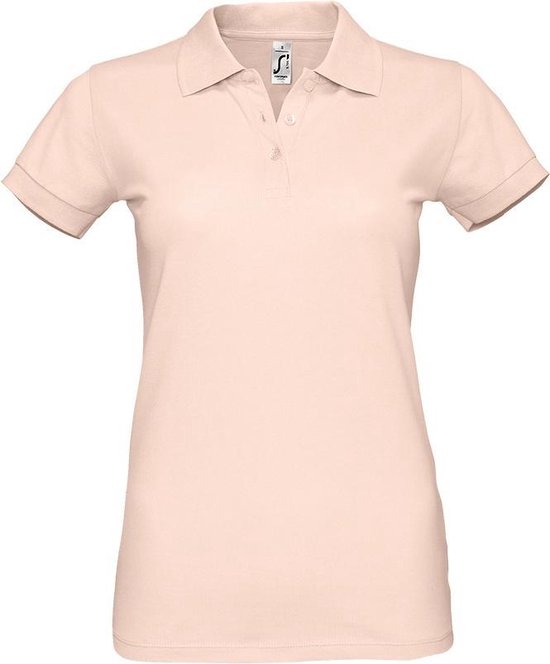SOLS Dames/dames Perfect Pique Poloshirt met korte mouwen (Zand)