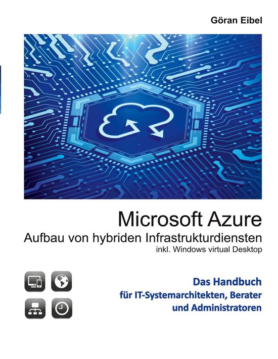 Microsoft Azure Aufbau von hybriden Infrastrukturdiensten - cover