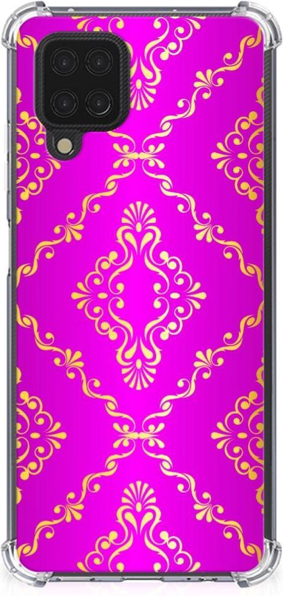 Anti Shock Case Samsung Galaxy A12 Barok Roze