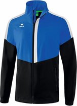 Erima Squad Allweather Jack Kind New Royal-Zwart-Wit Maat 140