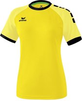 Erima Zenari 3.0 Shirt Dames Geel-Buttercup-Zwart Maat 34