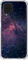 Smartphone hoesje Geschikt voor Samsung Galaxy A12 Mobiel Case met transparante rand Stars