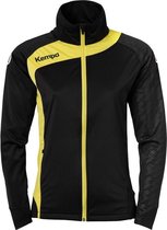 Kempa Peak Multi Jacket Dames Zwart-Limoen Geel Maat M