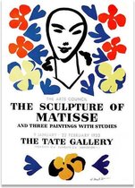 Matisse Fashion Poster Flowers 2 - 60x80cm Canvas - Multi-color