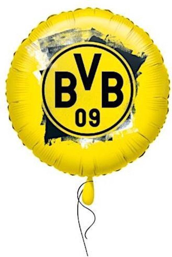 Anagram Folieballon Bvb Dortmund 45 Cm Geel/zwart