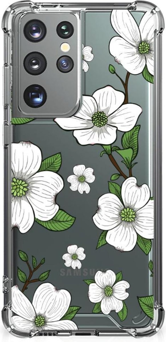 Samsung Galaxy S21 Ultra Case Dogwood Flowers