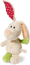 Nici Knuffel Rabbit Tilli 25 Cm Pluche Wit/groen