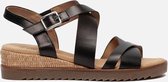 Gabor Comfort sandalen met sleehak zwart - Maat 37.5