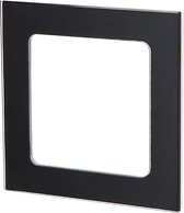 Afdekraam - Igia Jura - 1-voudig - Vierkant - Glas - Zwart