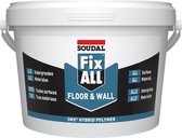 Soudal fix all floor & wall wit 4 kg Siliconenlijm