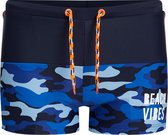 WE Fashion Jongens zwemtrunk met camouflagedessin