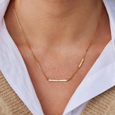 Violet Hamden Sisterhood Dames Ketting Zilver - Goudkleurig