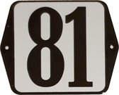 Huisnummer standaard nummer 81