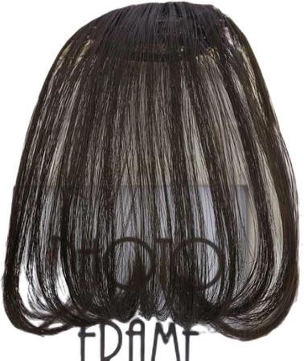Ik wil niet doe alstublieft niet Onaangeroerd 6inch 4color clip in hair bangs haarstuk accessoires - synthetische nep pony  clip... | bol.com