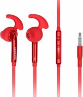 Samsung stereo headset - 3.5mm in-ear - rood