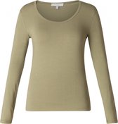 YEST Yamara T-shirt - Washed Khaki - maat 42