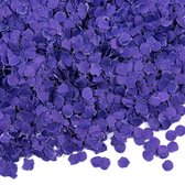 Wefiesta Confetti 1cm Papier Paars 1 Kg