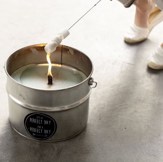 Rustik Lys - bougie d'extérieur dans une boîte - 2,6 kg - Nude