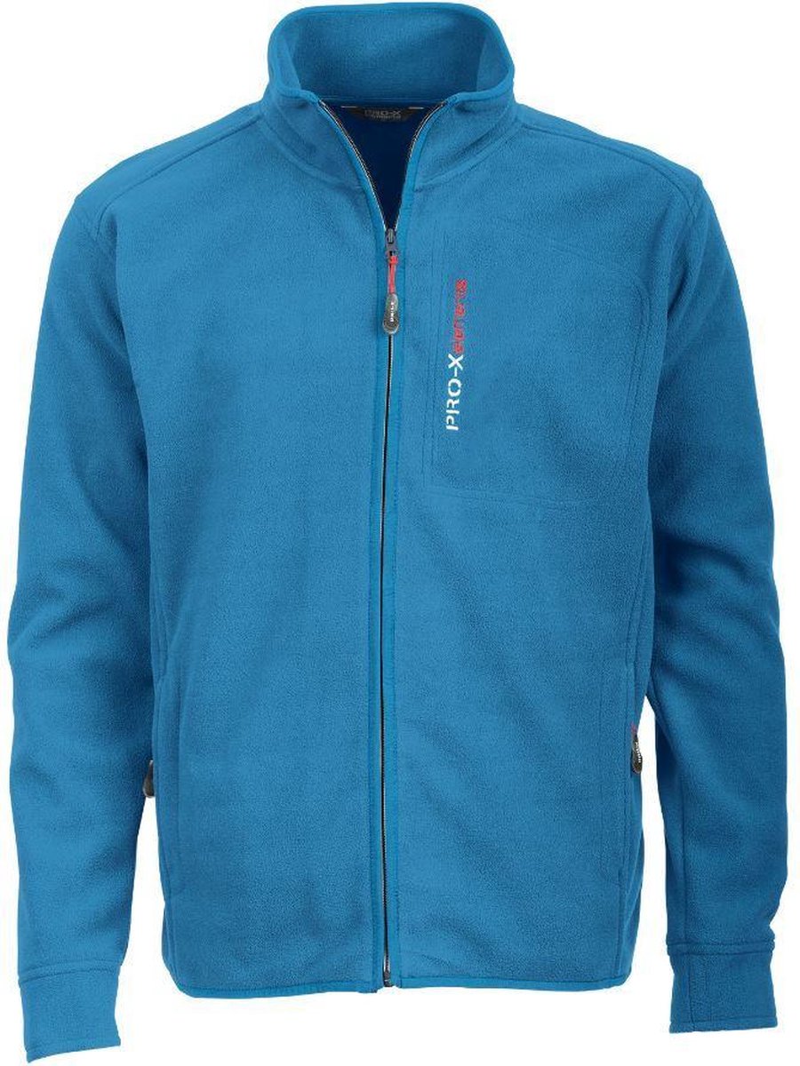 Pro-x Elements Outdoorvest Ohio Heren Fleece 3xl Blauw
